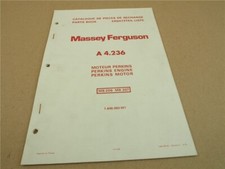 Original Perkins A4.236 Motor für Massey Ferguson MF 206 MF 207 Mähdrescher 1974