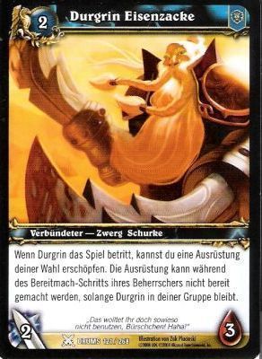 Wow durgrin eisenzacke - 4x,
