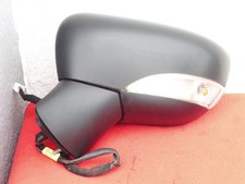 Aussenspiegel Nissan Micra (K14) Bj.2019 Vorne Links Schwarz unlackiert 5Pin