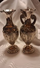 Vase und Amphore, versilbert und wunderschön