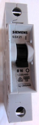 Sicherungsautomat siemens b16a - sicherungsautomat,