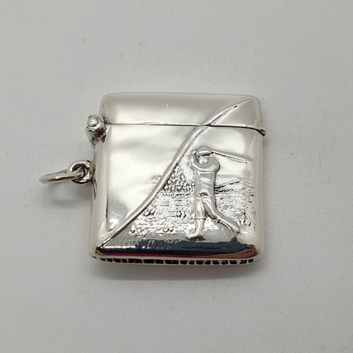 Sterling silber vesta etui - vesta,