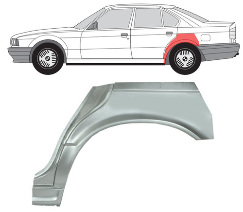 Für bmw 5er e34 - für,