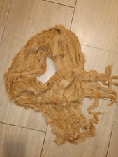 Schal mit Pelz- Streifen Neu