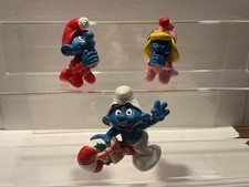 Schlumpf 51907 51910 + 51911 Betende Schlümpfe Portugal auf Stock Hong Kong Set