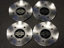 4 Nabenabdeckungen/Radkappen für Alufelgen von OZ/Nissan