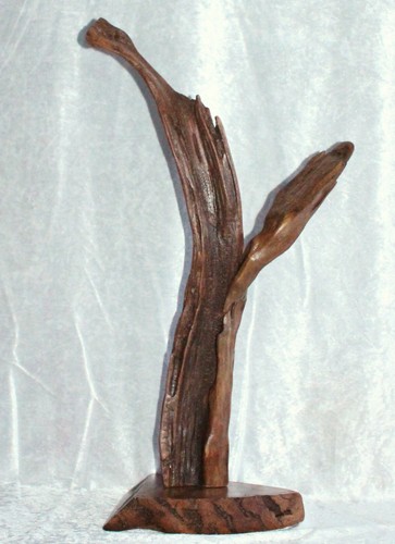 Originelle holz skulptur - holz,