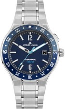 Jacques Lemans - Hybromatic Autoquarz Blau - 1-2109H - Herrenuhren