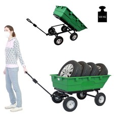 XXL Gartenwagen 350ltr 500 kg