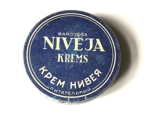 Alte blechdose krem nivea - blechdose, riga