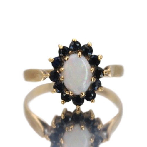 Goldring opal saphir - opal, gelb