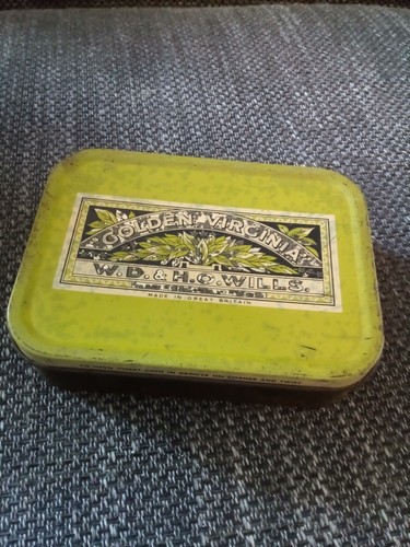 Alte antike metalldose - alte,