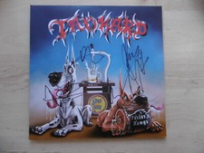 Tankard Band Autogramme signed LP-Cover "Pavlov´s Dawg" Vinyl
