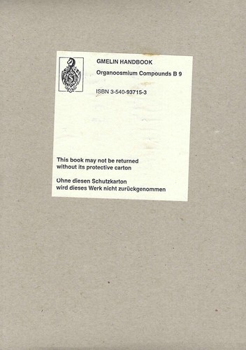 Organoosmium compounds part - part, b