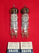 Matched pair PCL82 VALVO NOS NEU Röhre Tube NEW 16A8 Valve Tutto Valvola Valvula