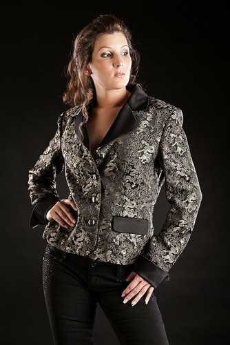 Edler china jacquard blazer - china,
