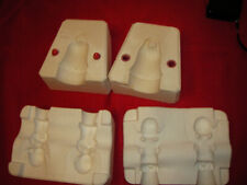 2 Formen, Giesform, Gipsform, Reliefgießen, 1Glocke, 2Engel,Neu Ich biete die Gl