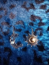 Sonne/mond Ohrringe Mega