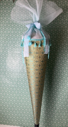 Schultüte stoffhülle 70 - schultüte,, stoffhülle,