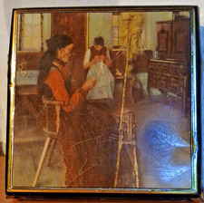 schöne, alte Blechdose HARIBO Lakritzen BONN 50/60-iger Jahre ca. 20 x 20 cm