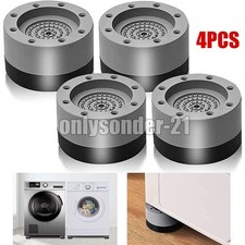 4 Stk. Waschmaschinen Unterlage Gummimatte Bad Antirutsch Antivibration Trockner