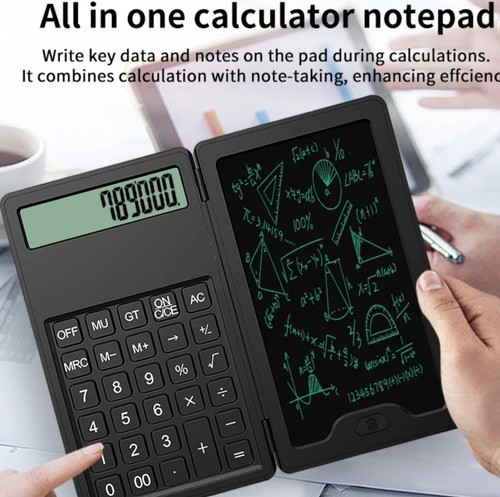 Taschenrechner mit notepad - mit, +