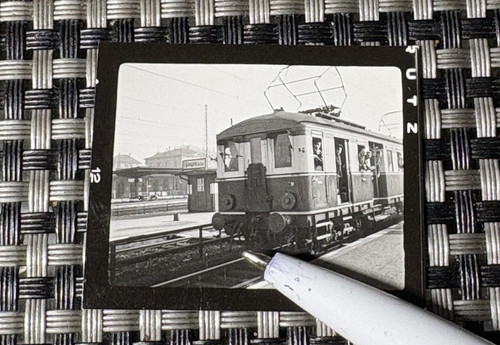 Orig foto bahnhof esslingen - orig.,
