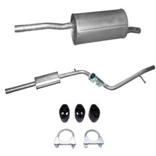 Auspuff Komplett Dacia Renault Logan Kombi Pick-Up 1.4-1.6 8V + Montagesatz
