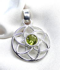 Peridot olivin anhänger - 💚peridot,