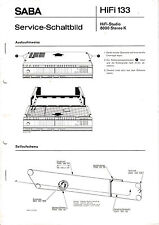 Service Manual-Anleitung für Saba HiFi Studio 8090 