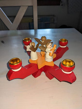 Holz Adventsleuchter mit