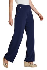 Damen Krepphose mit goldenen