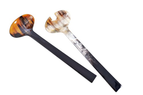 Horn salatbesteck sabah cm - 30,