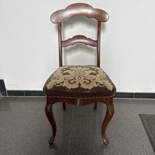 Antiker stuhl mit originaler - antiker,