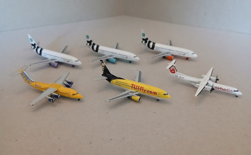 Herpa wings 500 - 6, modelle