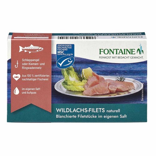 Wildlachs filets naturell - -,
