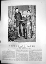 Original alter antiker Druck