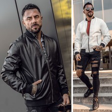 Kunstlederjacke jacke - kunstlederjacke,