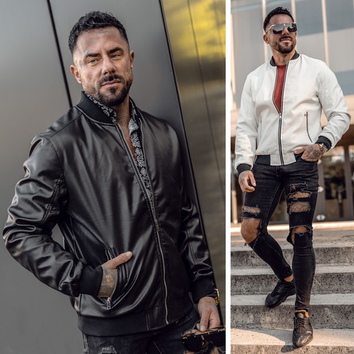Kunstlederjacke jacke - kunstlederjacke,
