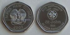 Papua-Neuguinea / Papua New Guinea 50 Toea Gedenkmünze 2007 St. John KM# 53 unz.
