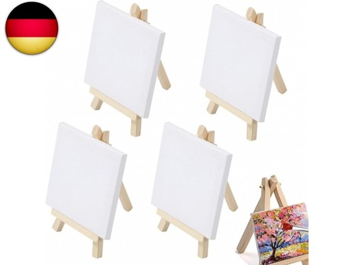 Mini leinwand mit staffelei - leinwand,