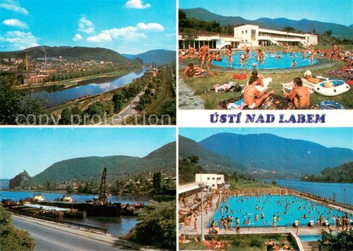 Usti nad labem panorama - usti,