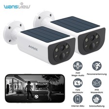 Wansview Solar KAMERA FUNK WLAN WIFI NETZWERK Outdoor AUßEN ÜBERWACHUNGSKAMERA