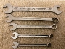 5 x Gedore Maulschlüssel Ringschlüssel gutes Werkzeug