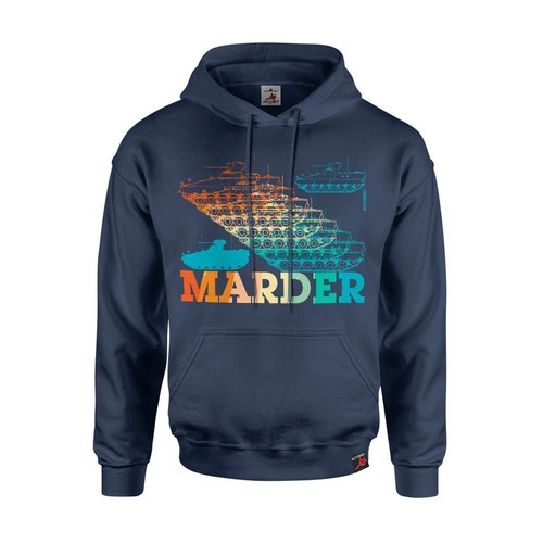 Hoodie marder retro spz - hoodie,