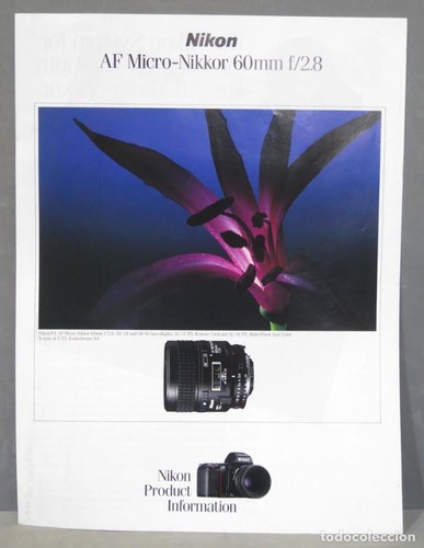 Catalogo micro nikkor - catalogo., micro-nikkor