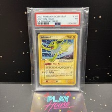 JOLTEON GOLD STAR 101 PSA 1