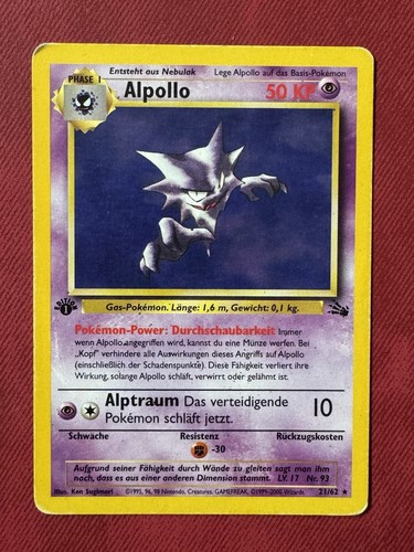 Alpollo fossil set - (21/62),