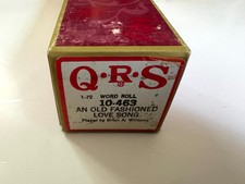 AN OLD FASHIONED LOVE SONG QRS