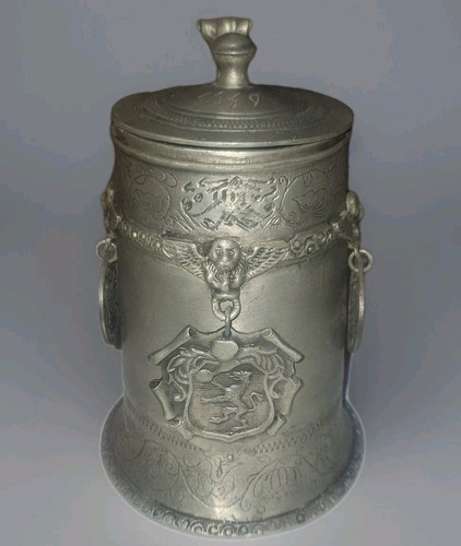 Echt zinn krug 1649 - echt,